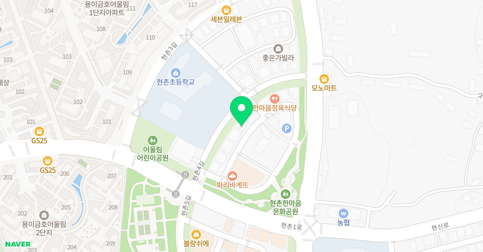 아트빈 미술학원 위치