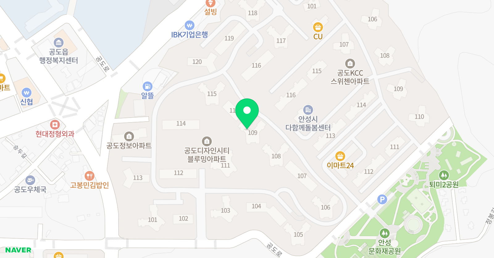 푸르넷 공부방 최진성공부방 위치