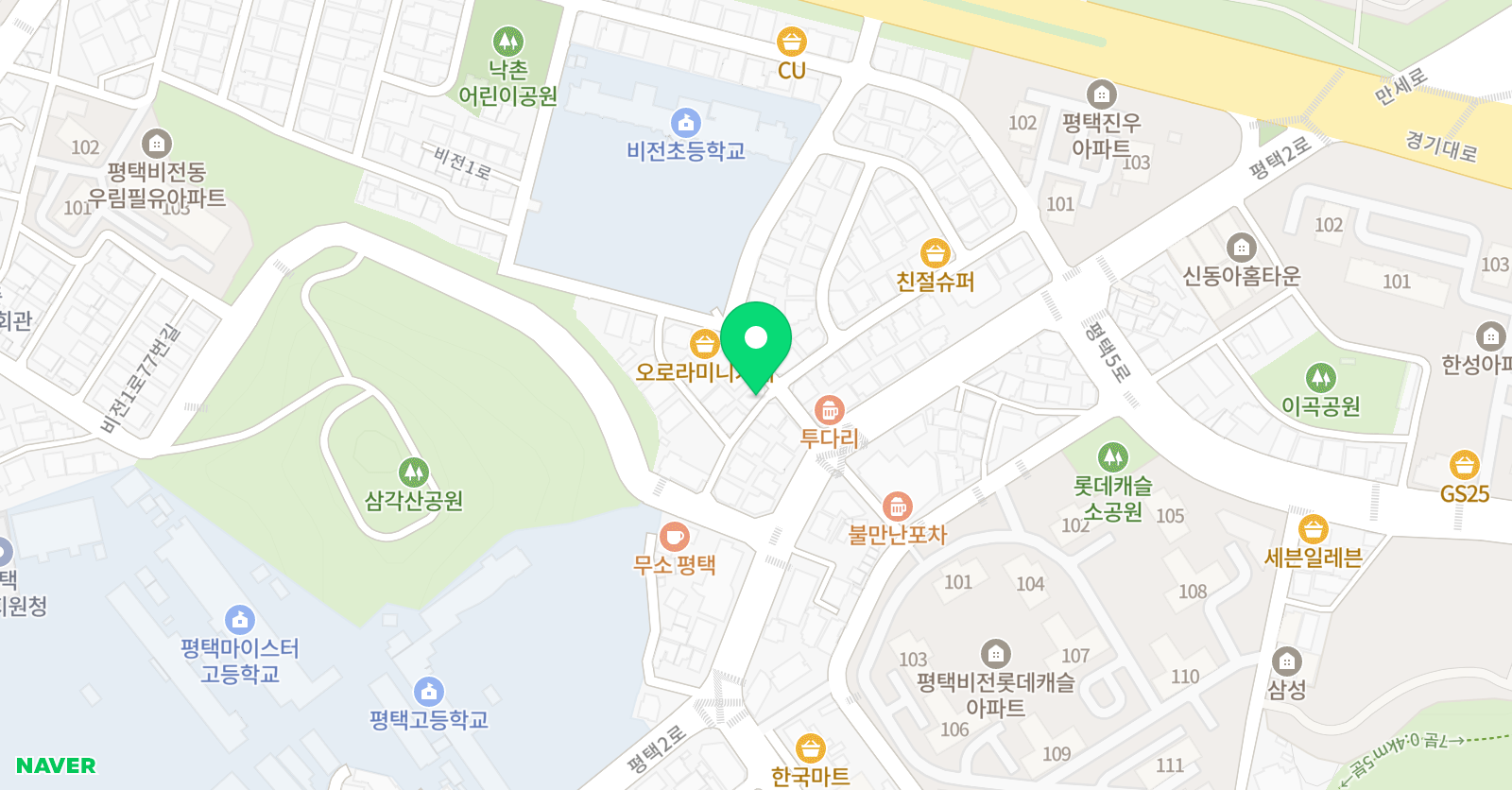 멜로디 음악학원 위치