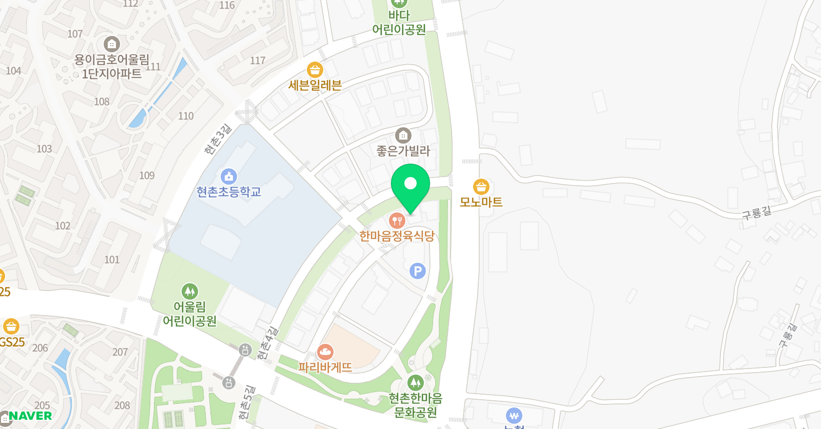 엠앤지 위치