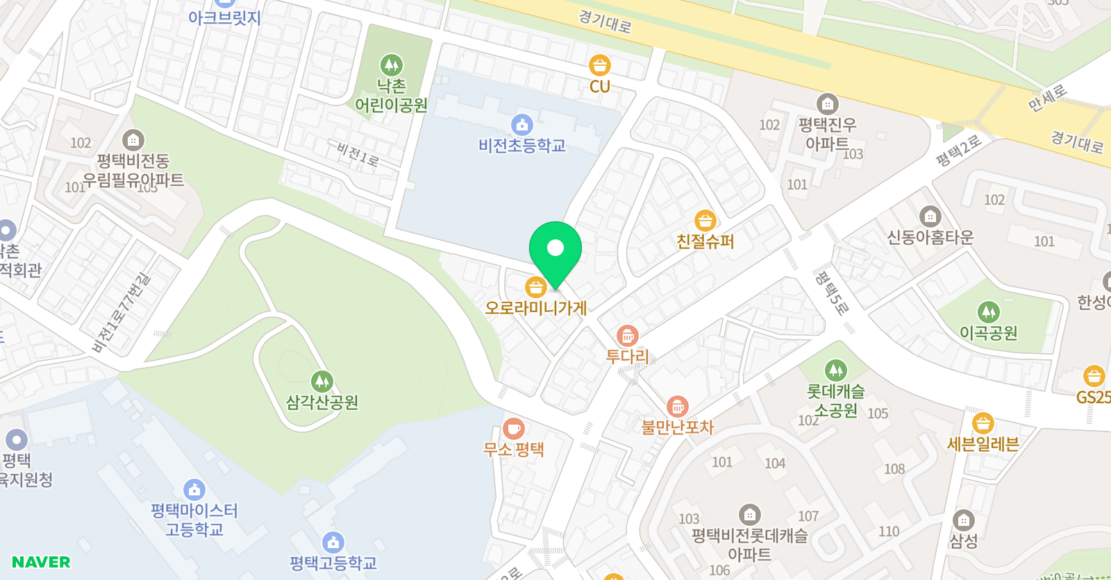 푸르넷 비전점 위치