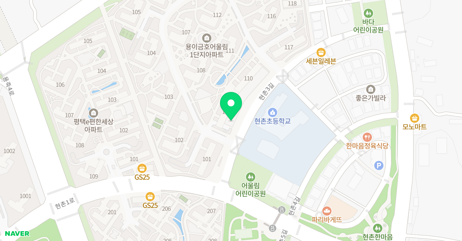 리드인 현촌초점 위치