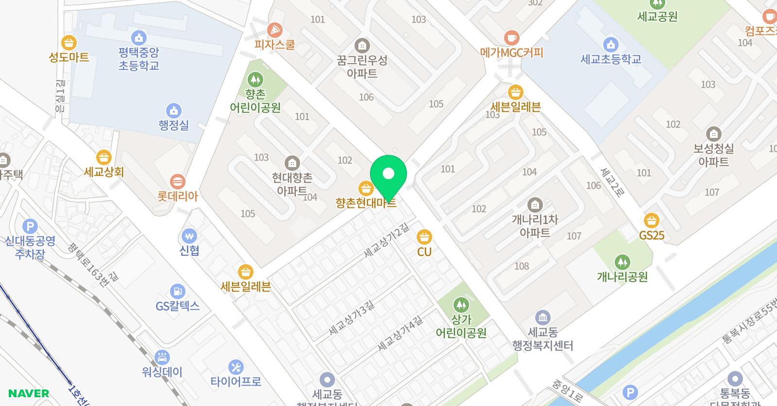 그림터 미술세상 위치