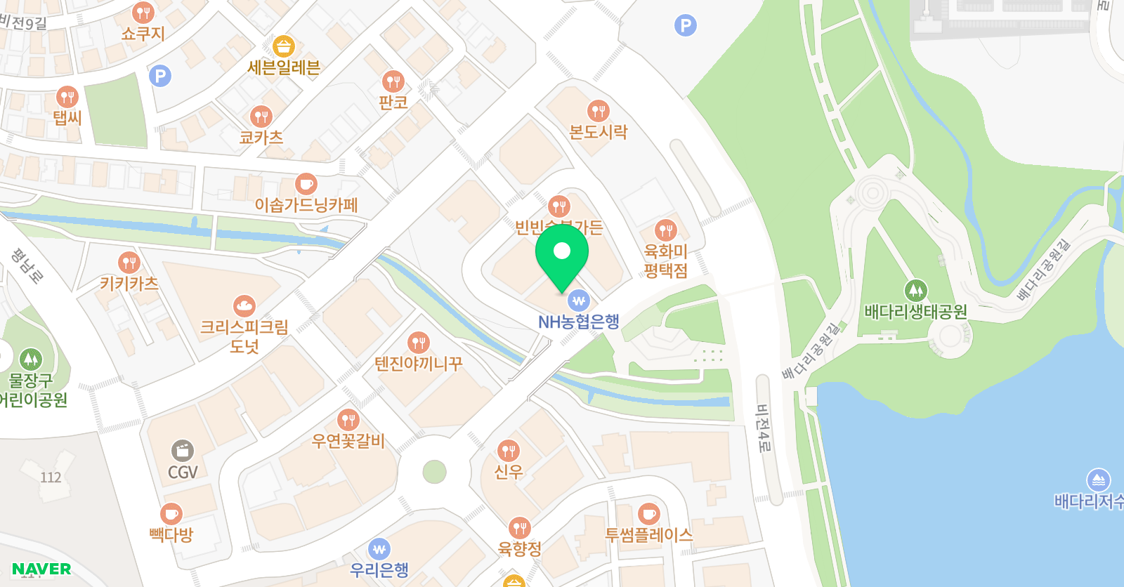 JnS 유소년스포츠센터 위치