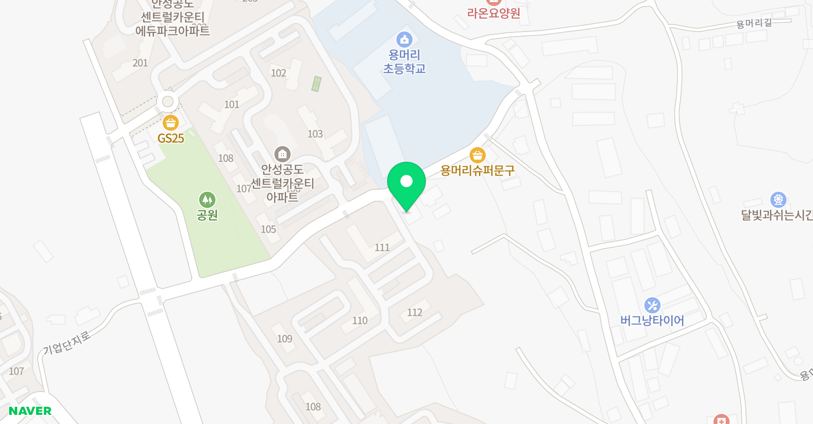 호산나 음악학원 위치