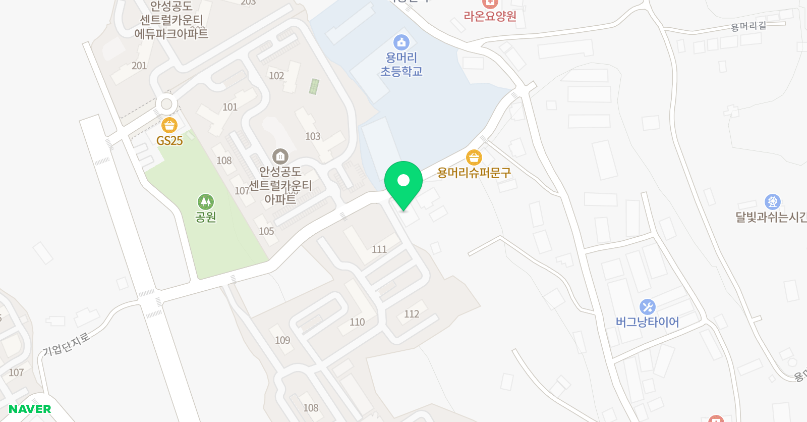 원탑 종합 파머스 영어학원 위치