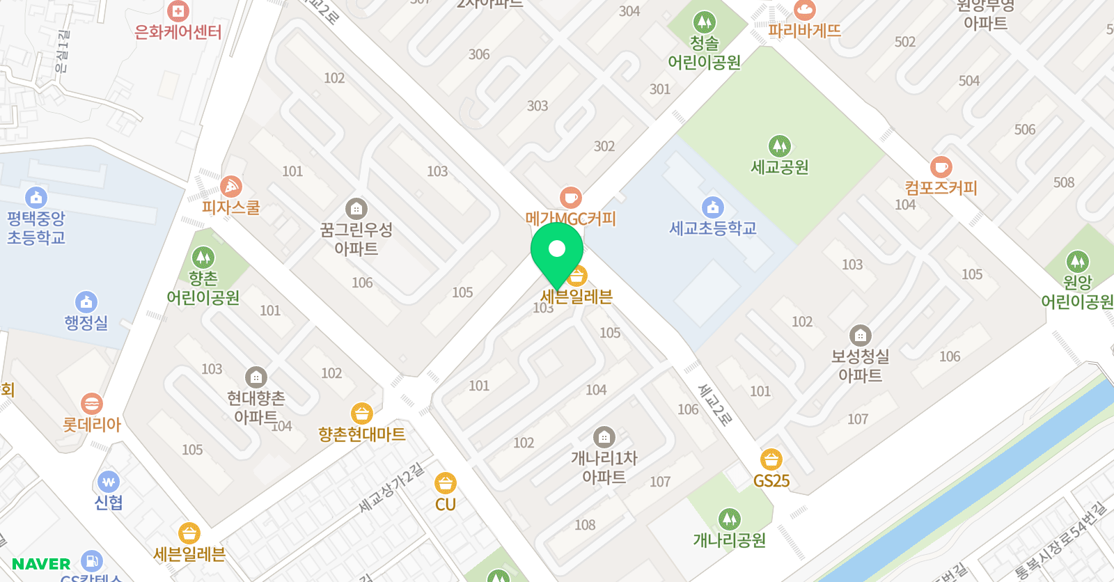 챔피언 태권스쿨 위치