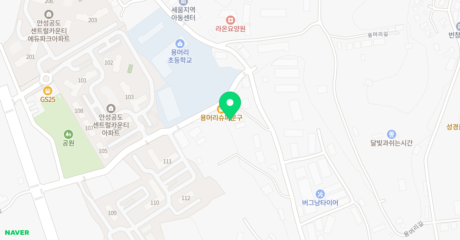 위너스 학원 위치