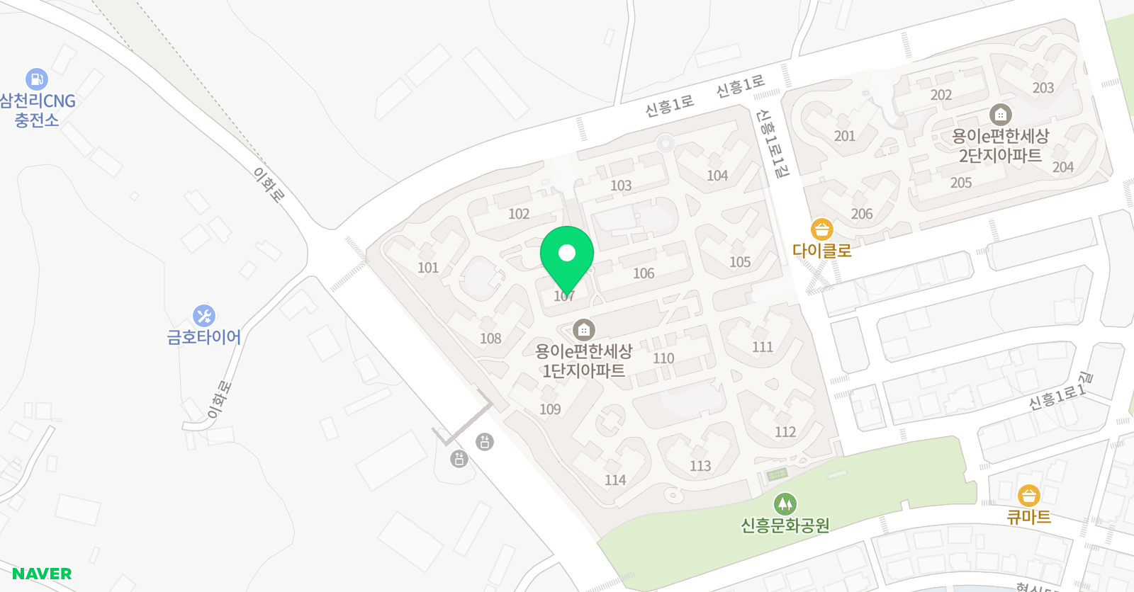엠베스트 SE 용이엘리트교실 위치
