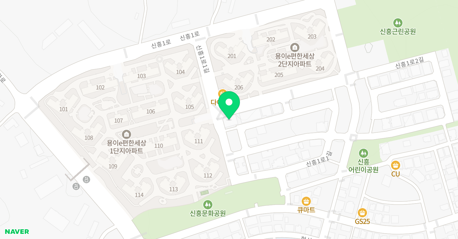 파머스 어학원 용이캠퍼스 위치