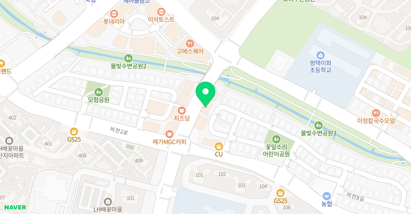 해법중국어 소사벌교실 위치