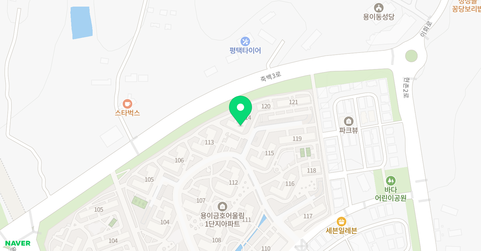스마트해법 수학 평택용이동금호어울림점 위치