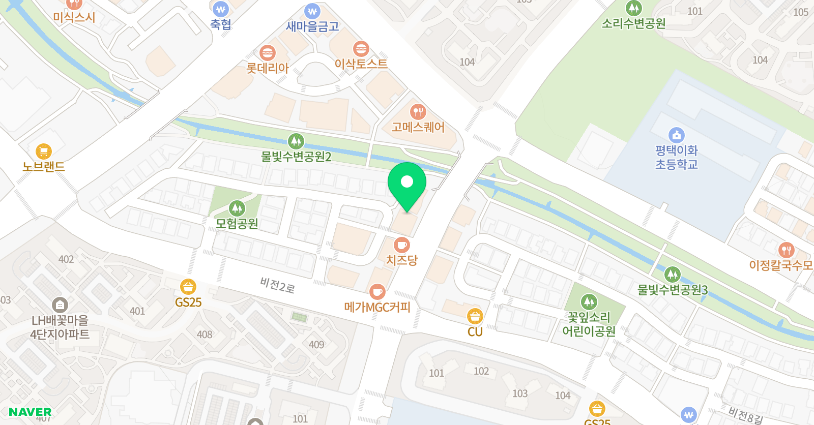로이텀 수학과학학원 위치