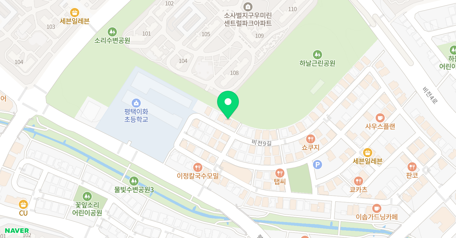 스마트해법 수학 평택이화초점 위치
