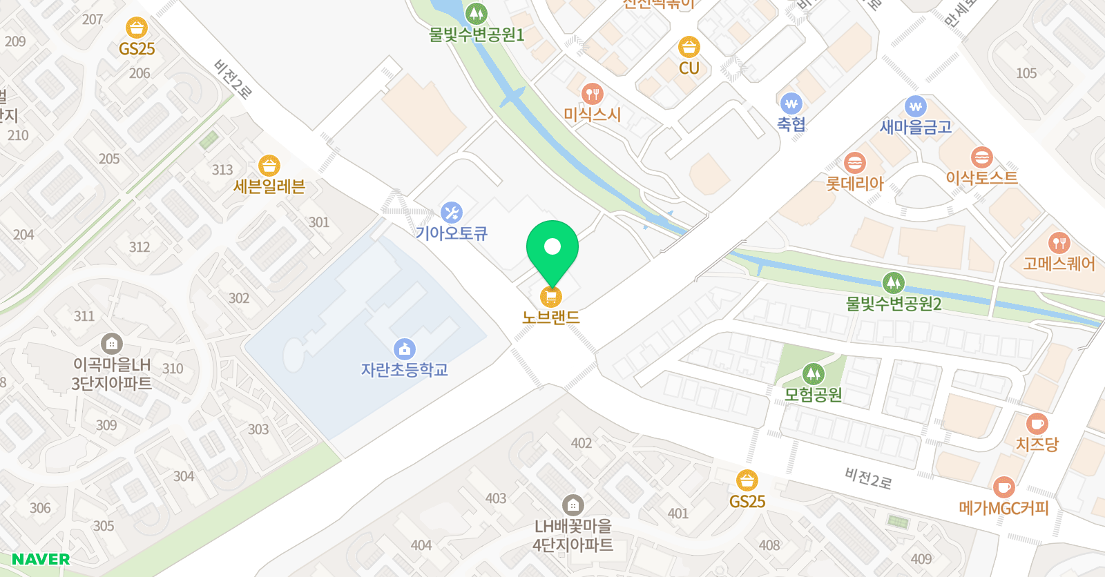 비상아이비츠소사캠퍼스학원 위치