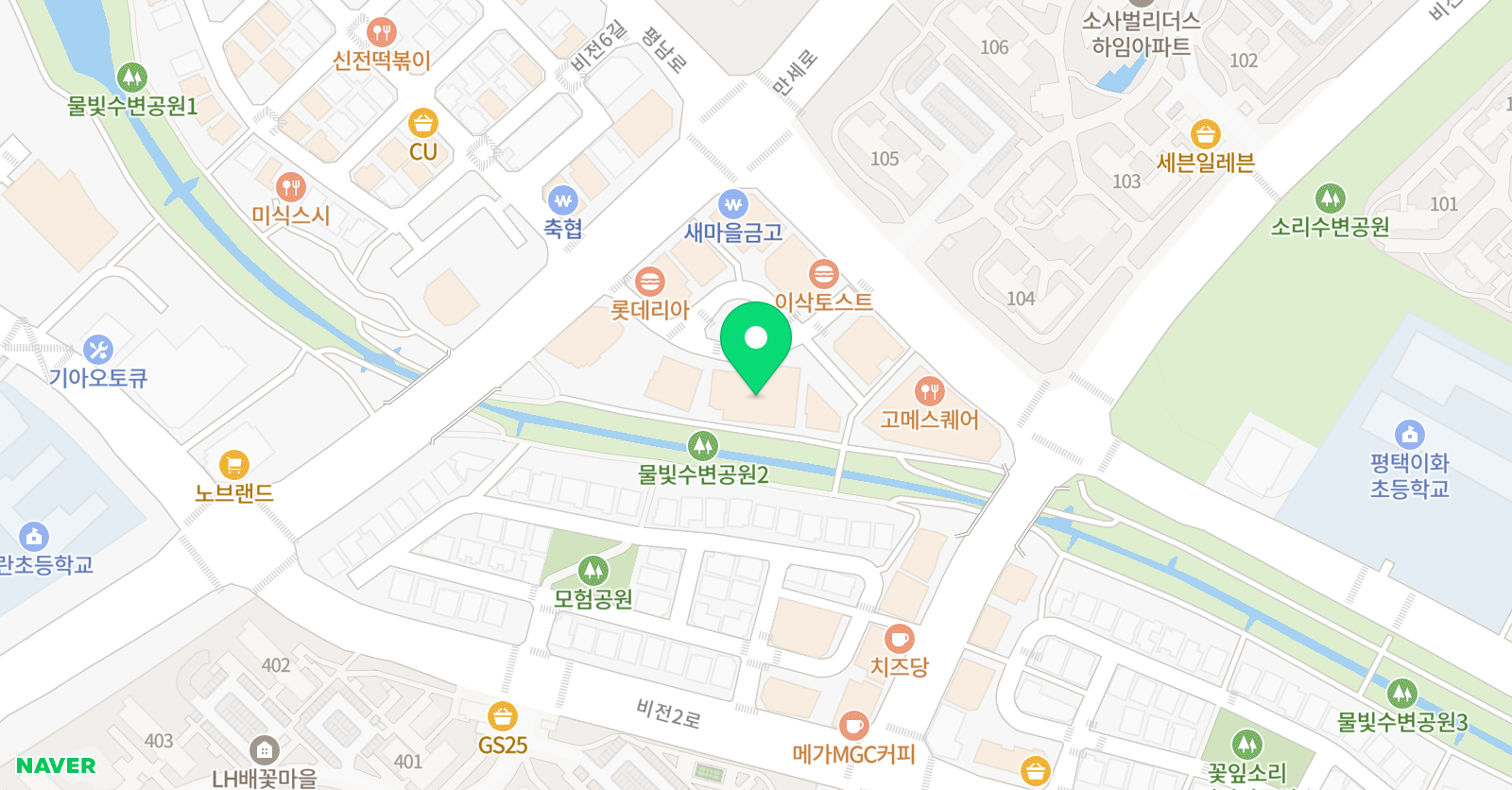명문 리더스 아카데미 고등부 영어 위치