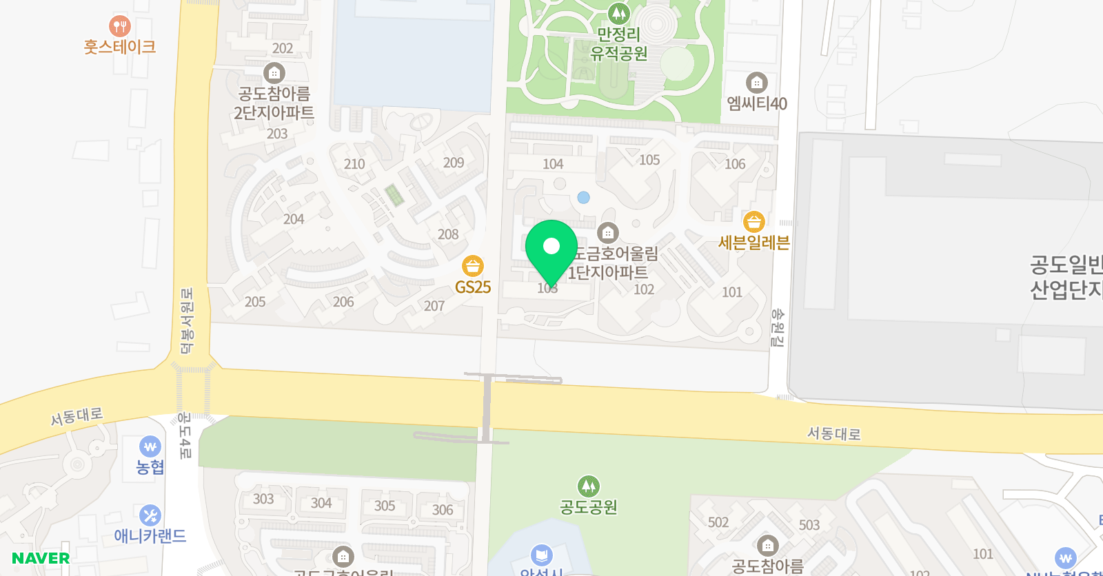 스마트해법수학 화성안성만정초점 위치