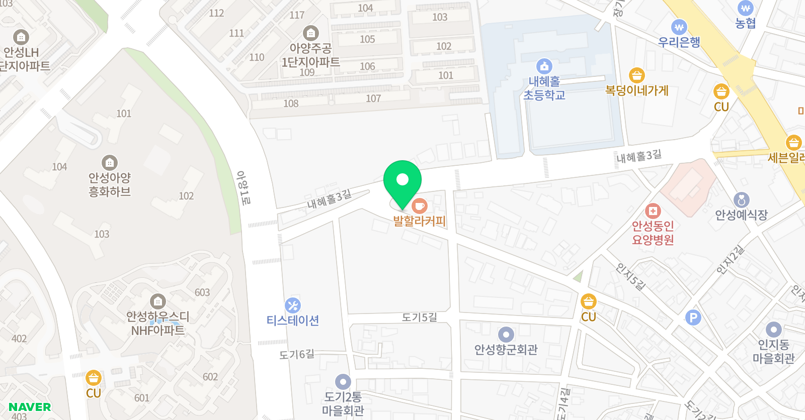 백석 피아노학원 위치