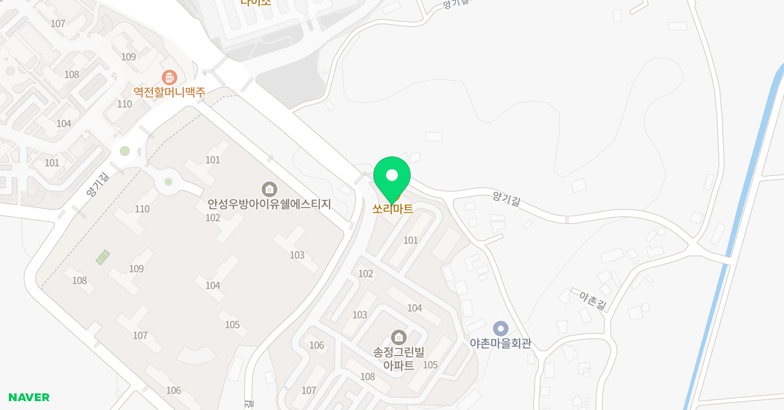 튠에스 실용음악학원 위치