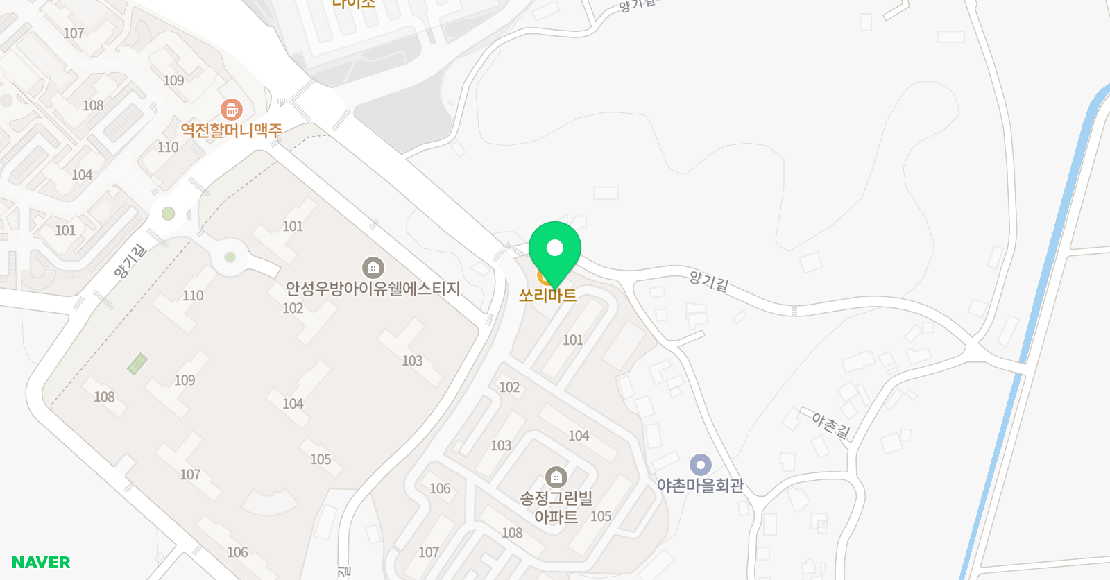 붐붐씽푸 중국어학원 위치