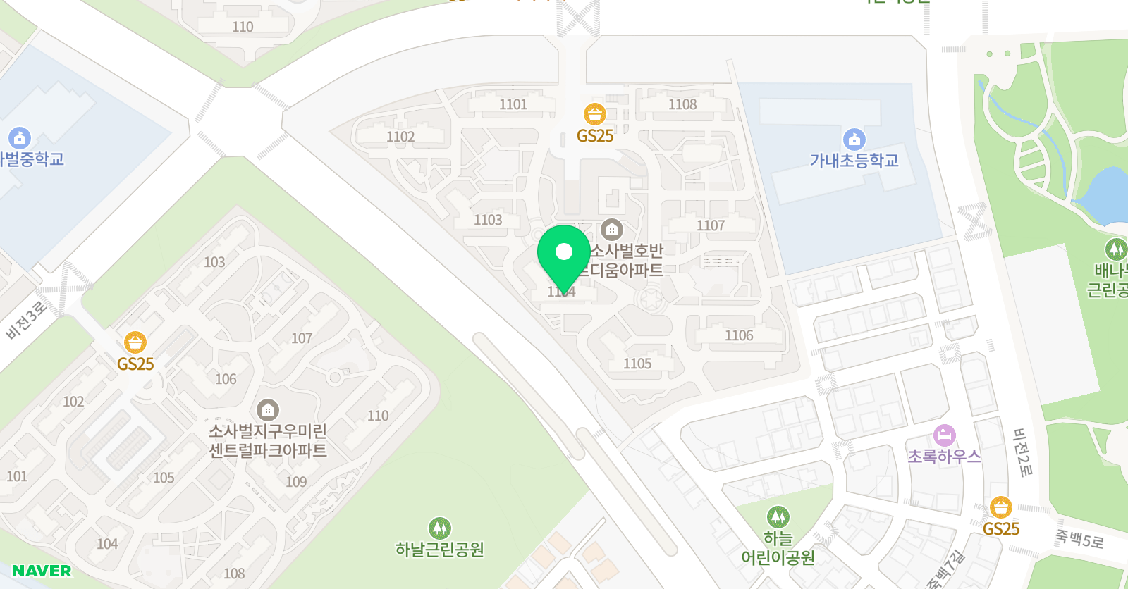 엠베스트SE 호반1점 위치