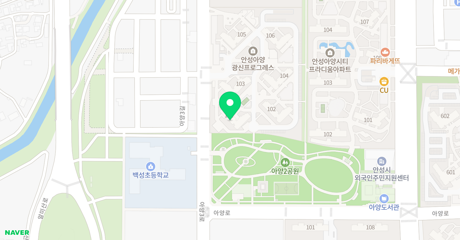 푸르넷공부방 박쌤공부방 위치