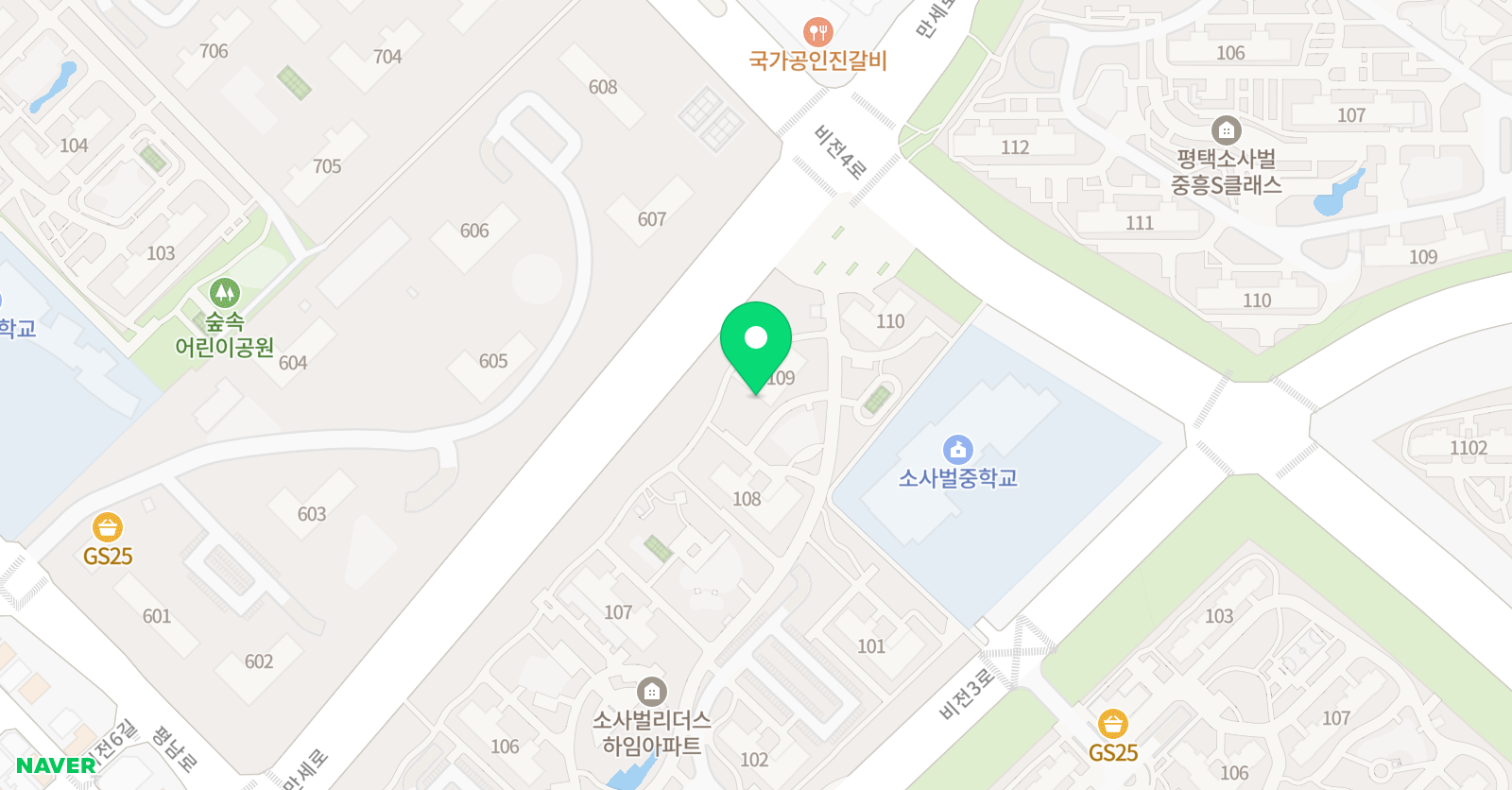 기탄사고력교실 비전리더스교실 위치