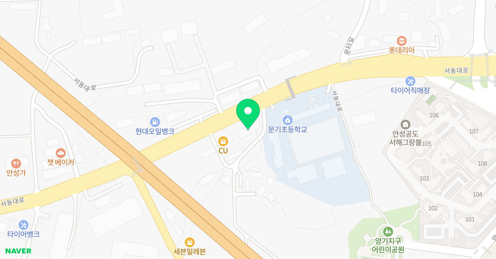 더좋은 학원 위치