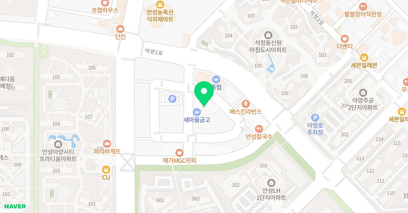 제이엔 보습학원 위치