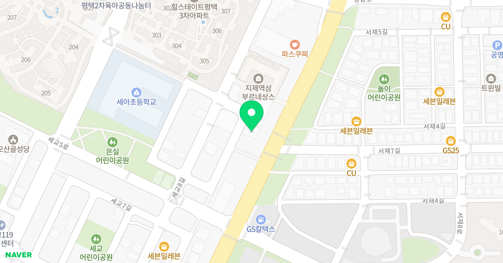 더케이학원 위치