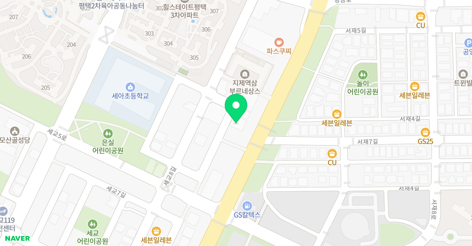 감성 아트미술교습소 위치