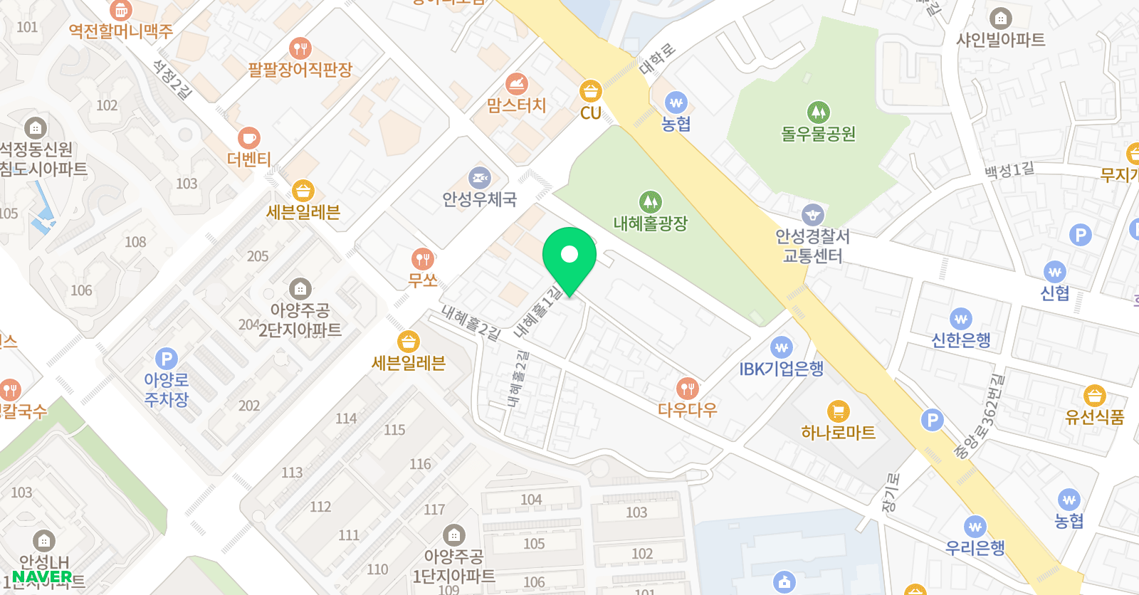이화 미술학원 위치