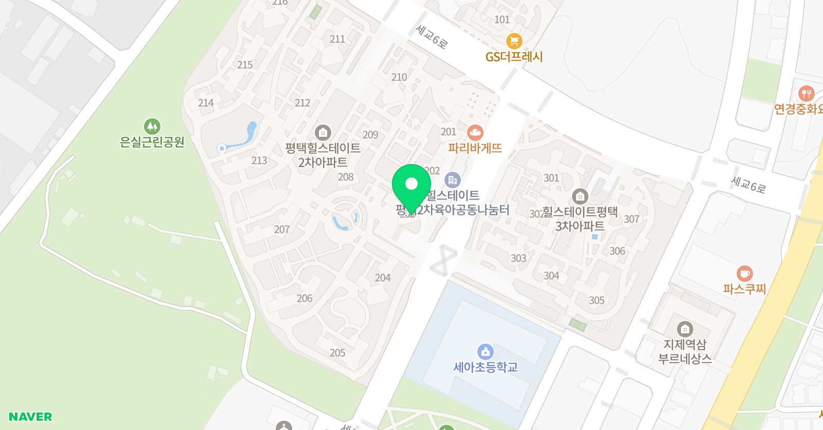 아소비 평택세교힐스테이트점 위치