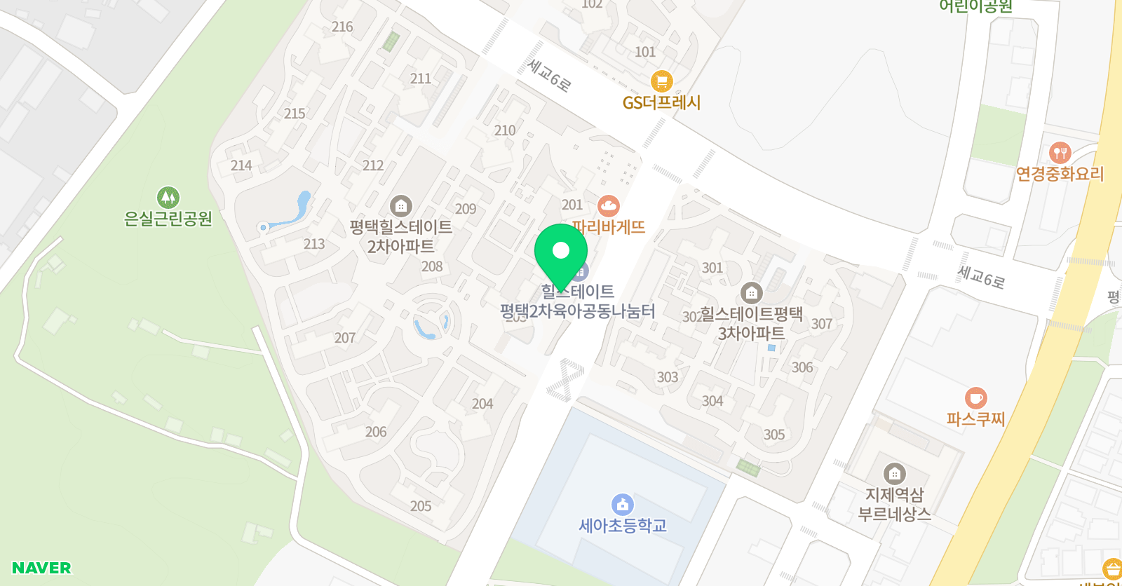 더올림 영어수학학원 위치