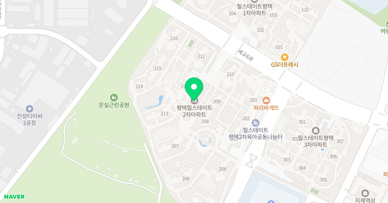 링키홈 힐스테이트평택2차점 위치