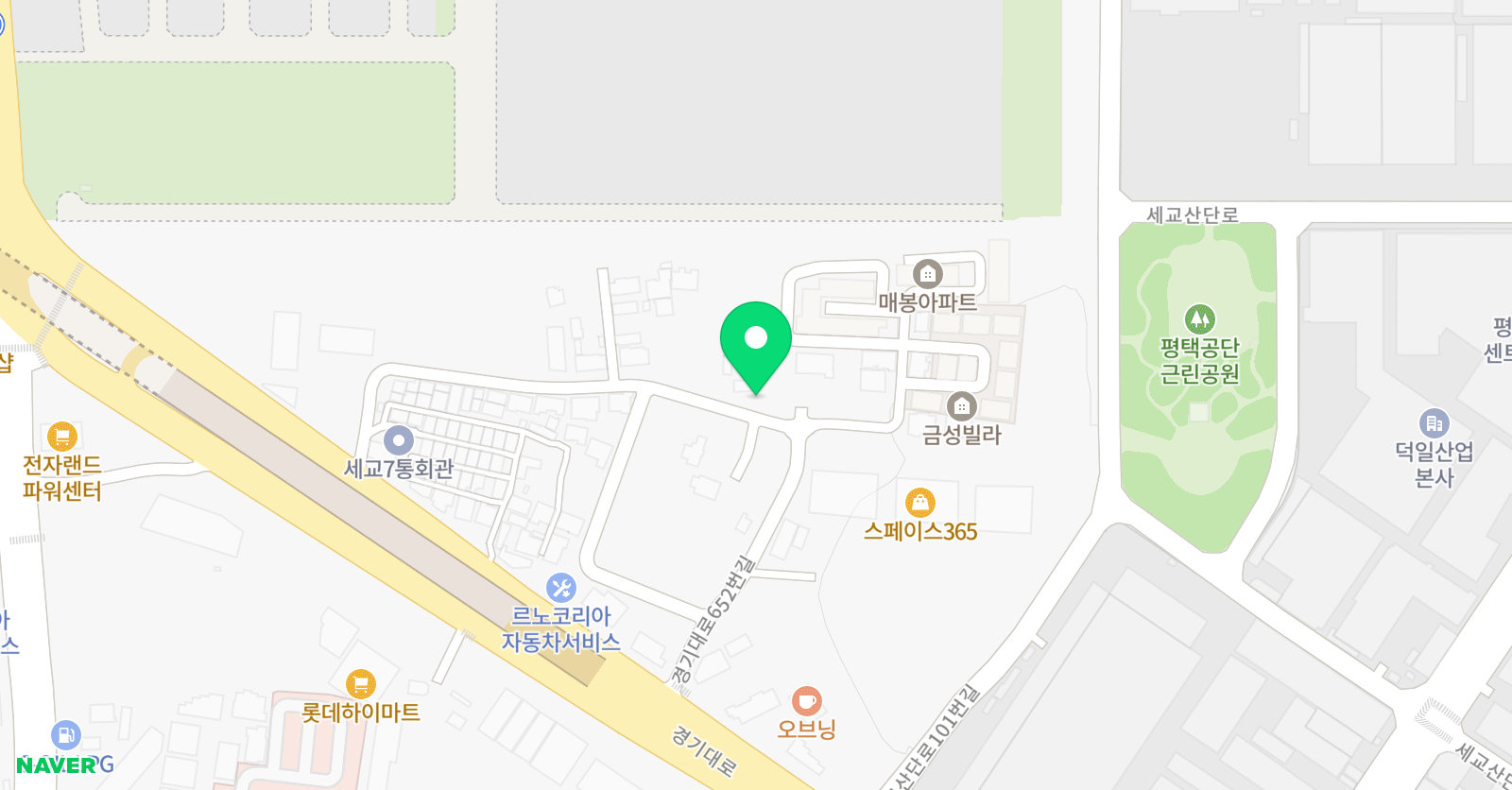 스마트해법 영어 오산평택지사점 위치