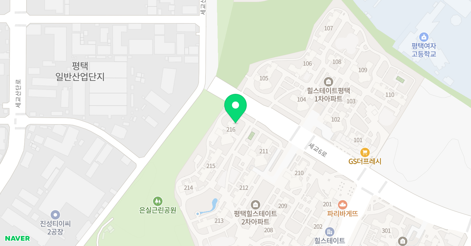 푸르넷 공부방 늘푸른 위치