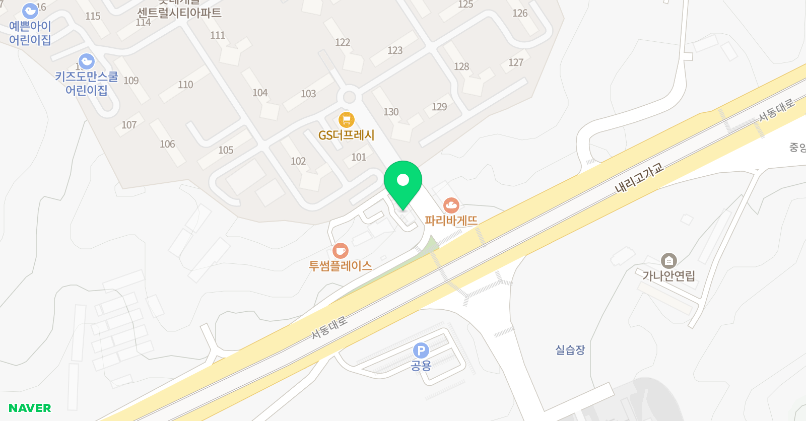 나비독서 위치