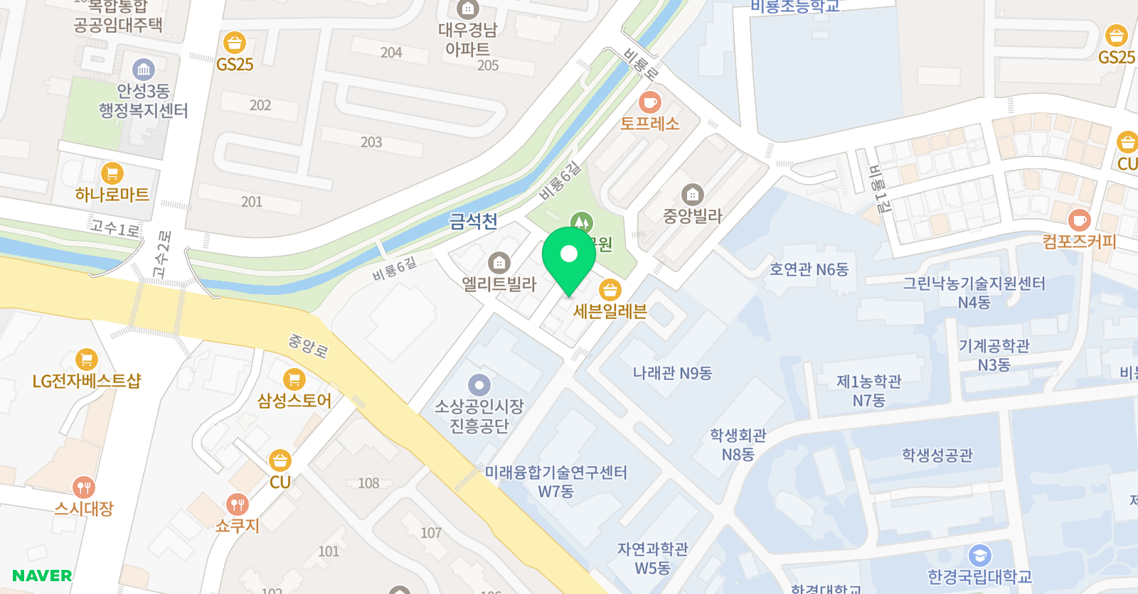 아침 수학교습소 위치