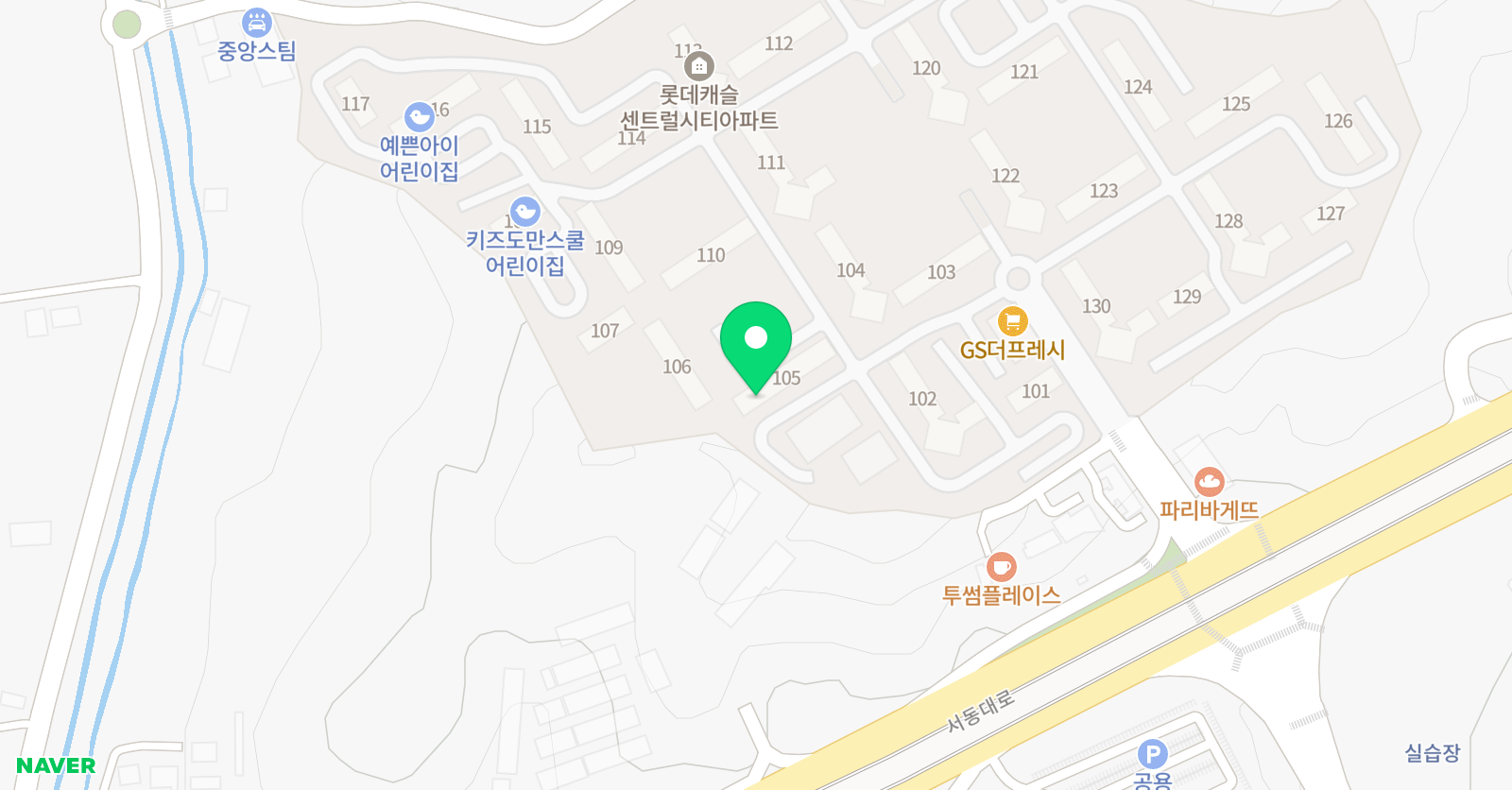 영재들의미술상자 안성대덕롯데캐슬교육원 위치