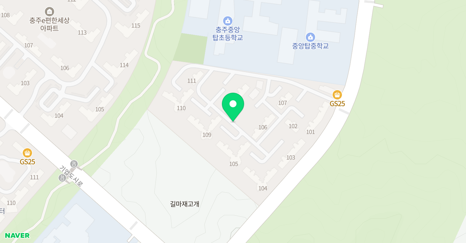 윤선생우리집앞영어교실 서충주신우희가로 위치