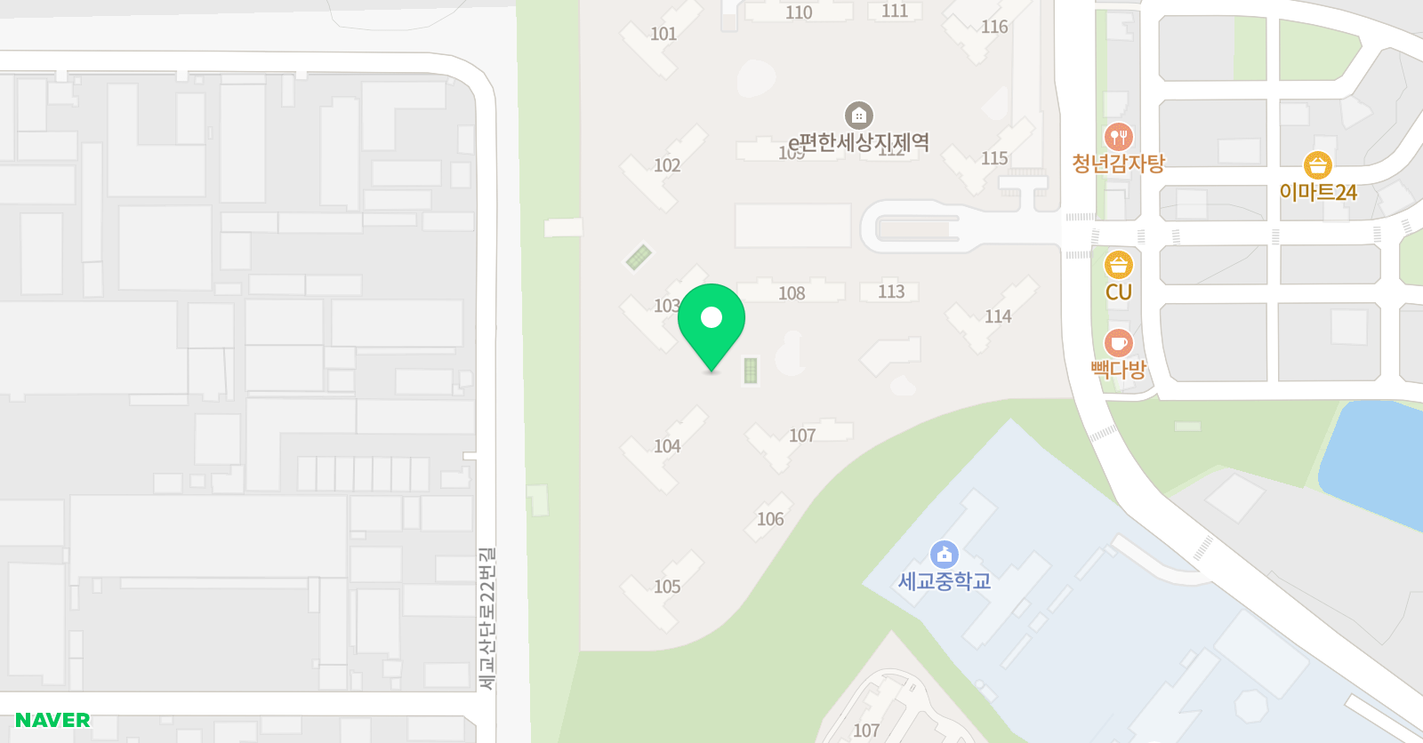 링키홈 e편한세상 지제역점 위치