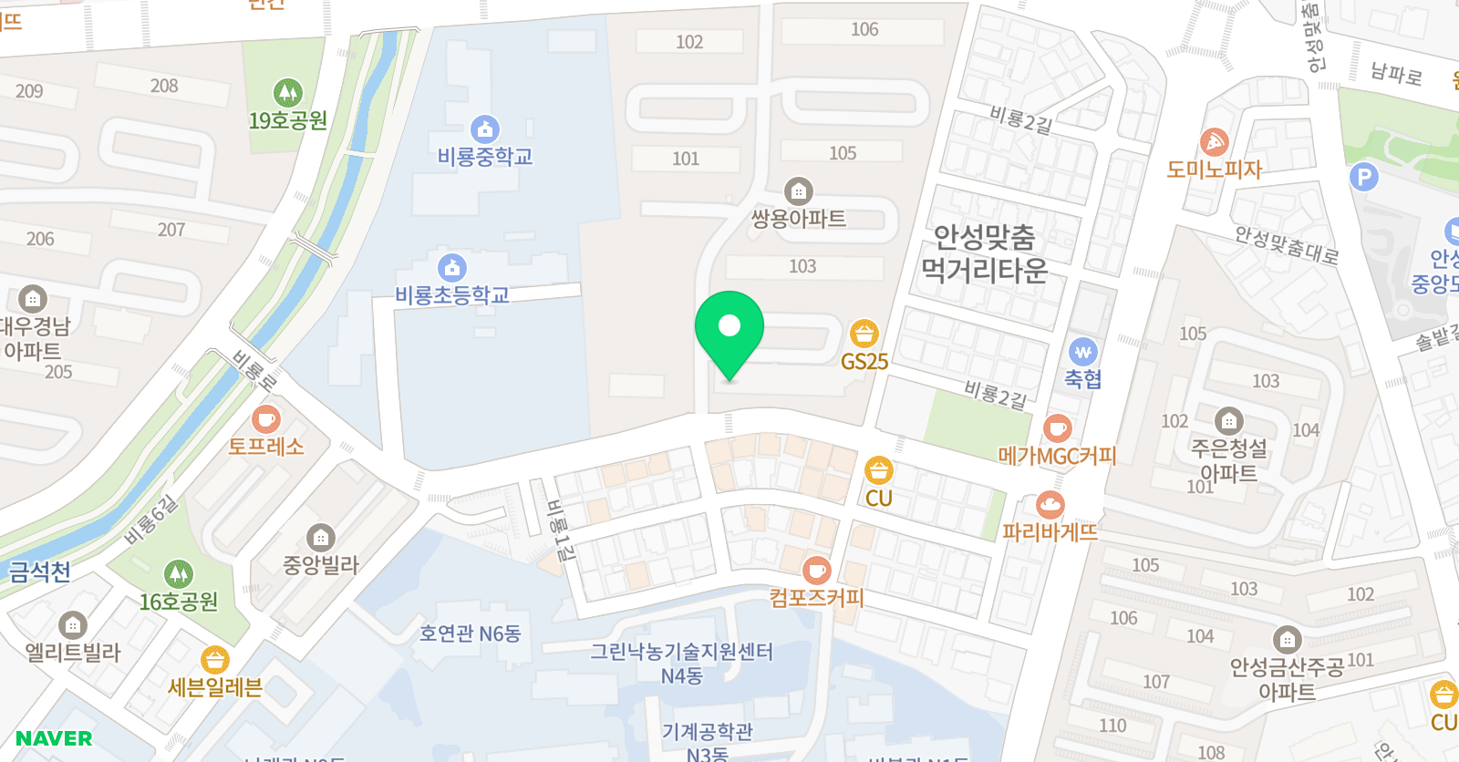 점프 수학교습소 위치
