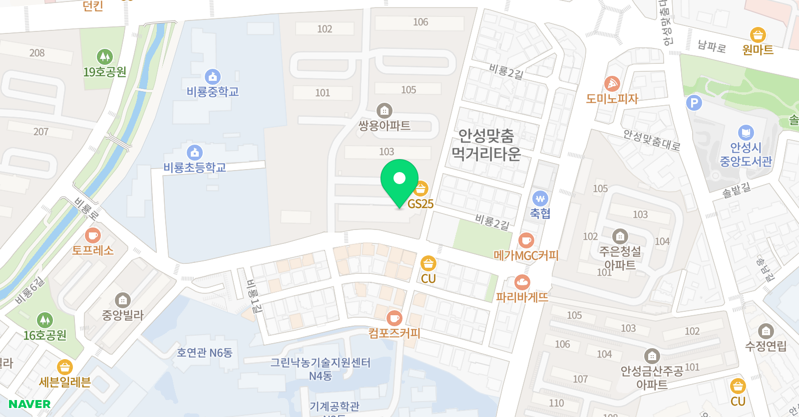 멘티스 피아노 위치