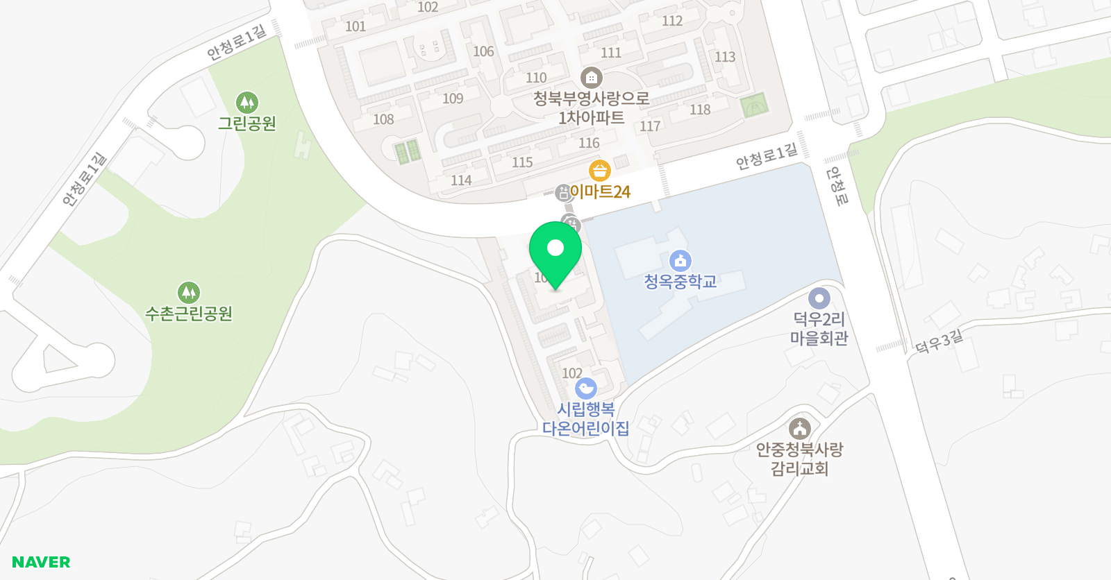 화실바라봄 미술교습소 위치