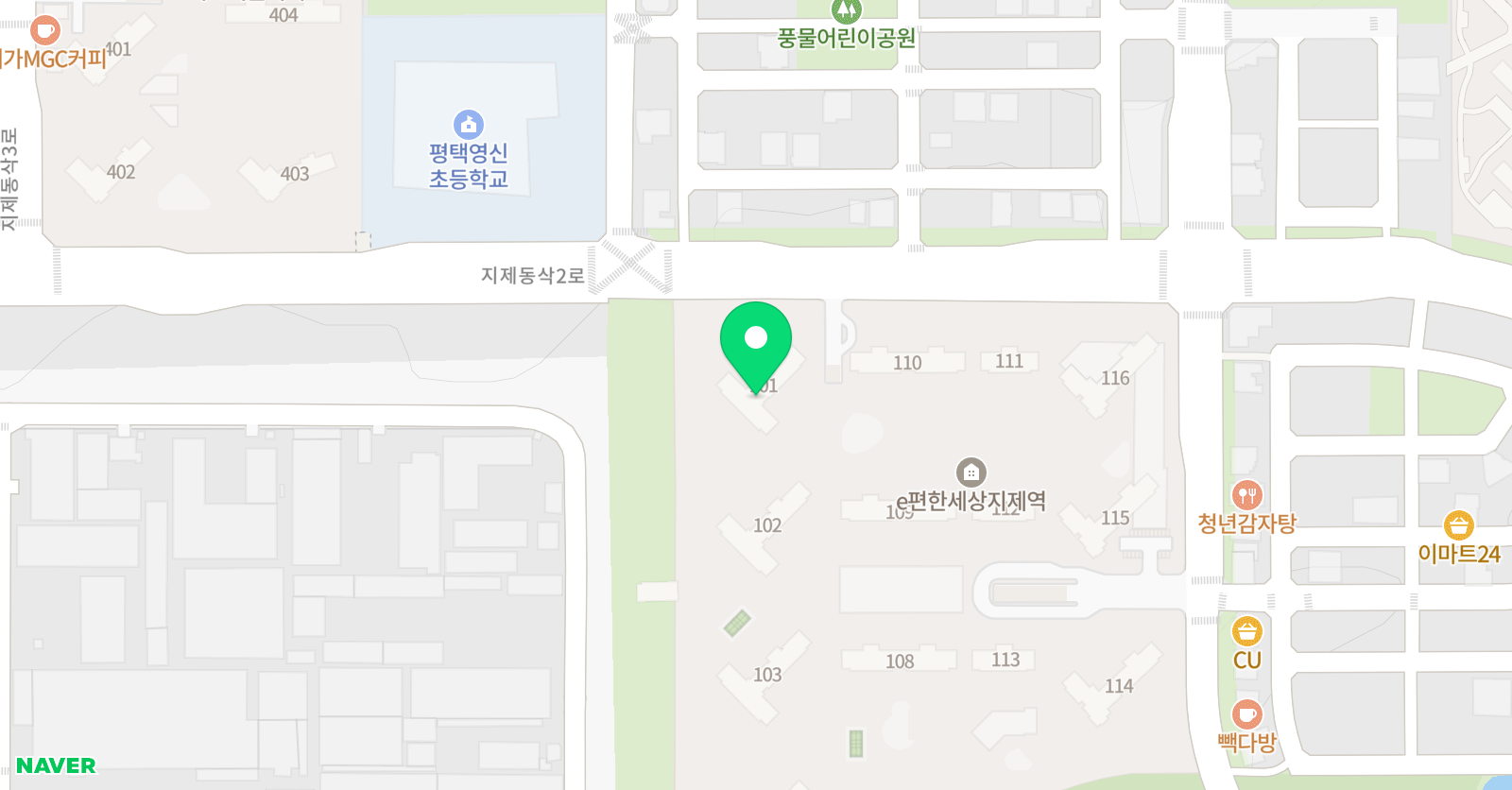 영재들의미술상자 평택고덕 호반써밋3차교육원 위치