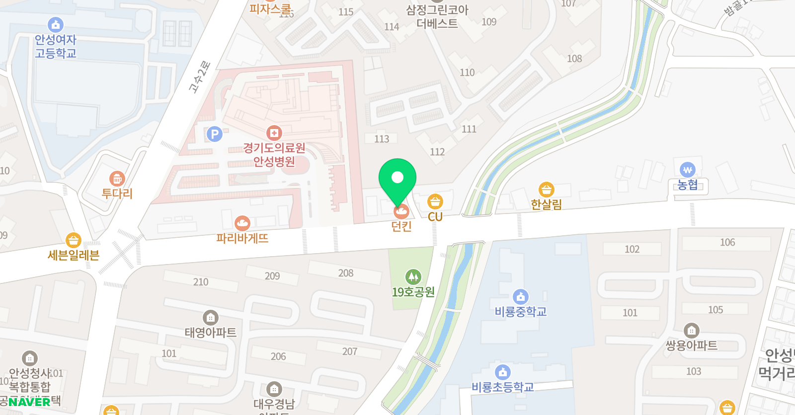 샾 음악학원 위치