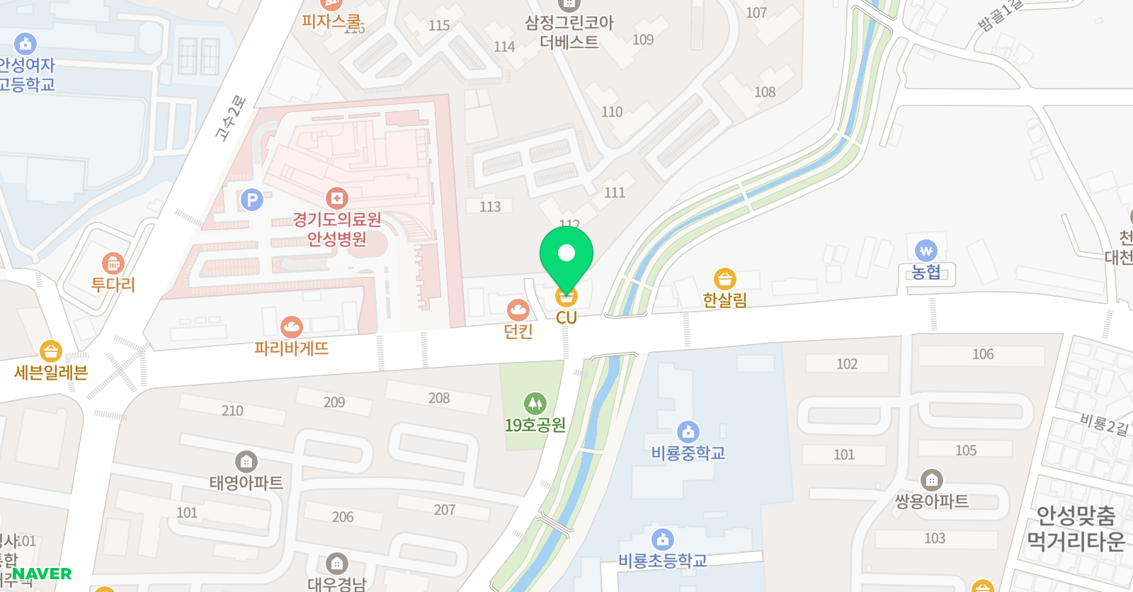 영재들의미술상자 안성비룡교육원 위치