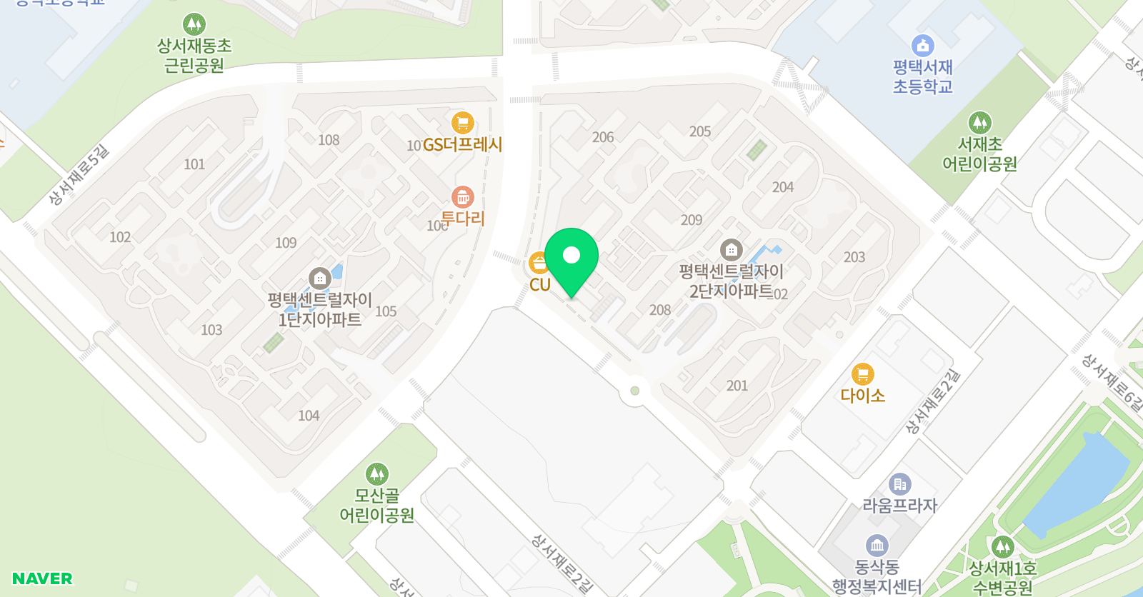 칸타빌레 보컬스튜디오 음악교습소 위치