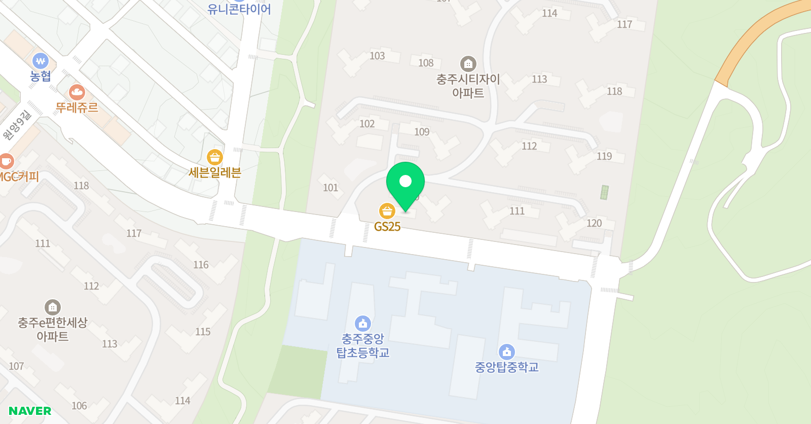 소리샘 피아노 위치